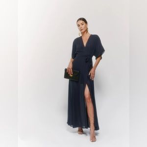 Reformation - Winslow Dress | Navy | Size 6